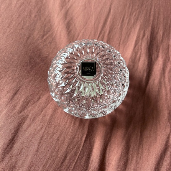 Mikasa Other - Mikasa Crystal Trinket Dish with Lid